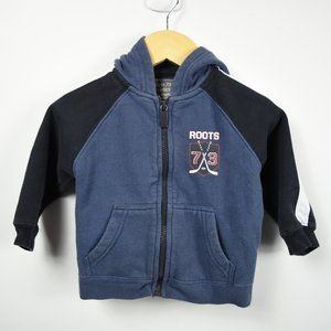 Collage style hockey hoodie from Roots